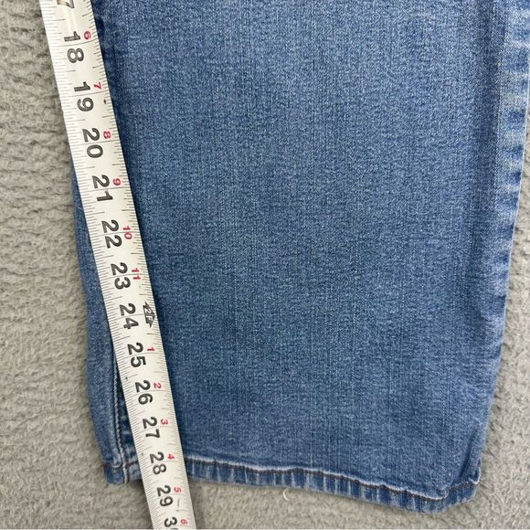 Levis 512 Jeans Womens 14S Blue Perfectly Slimming Straight Denim Stretch Casual - Picture 11 of 16